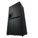 GF-LN500MBL LG 508 L Slim French Door Fridge Matte Black 